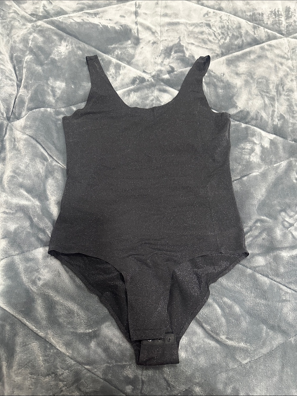 Women’s Black with sparkles One-Piece Bodysuit